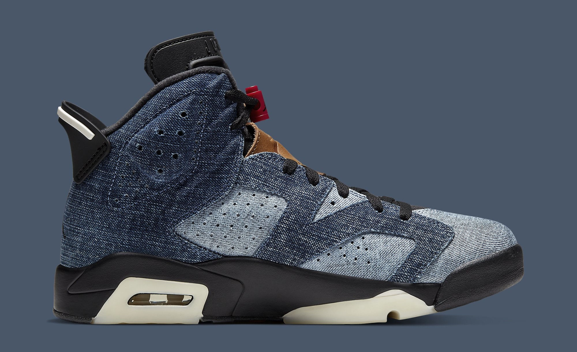靴 Nike Air Jordan 6 Retro Washed Denim Nike Drops One Last Denim Sneaker Before 2020