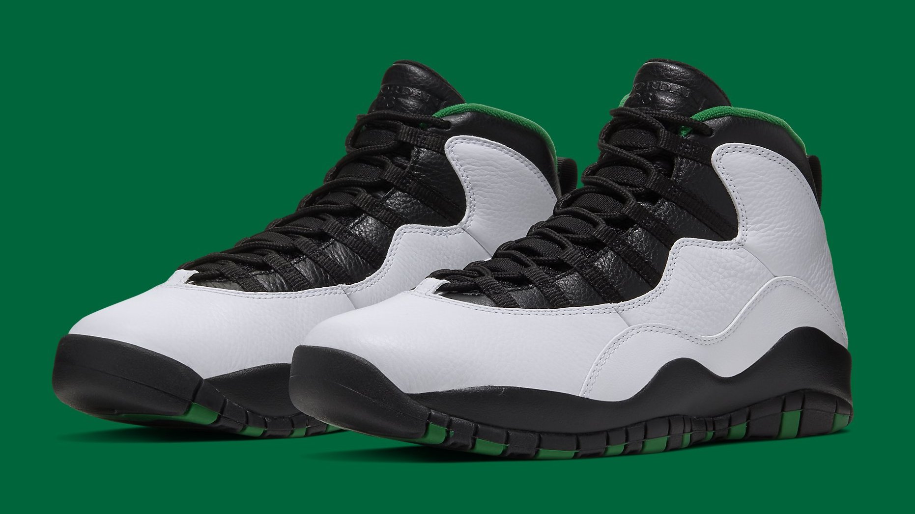 Black and green 10s on sale