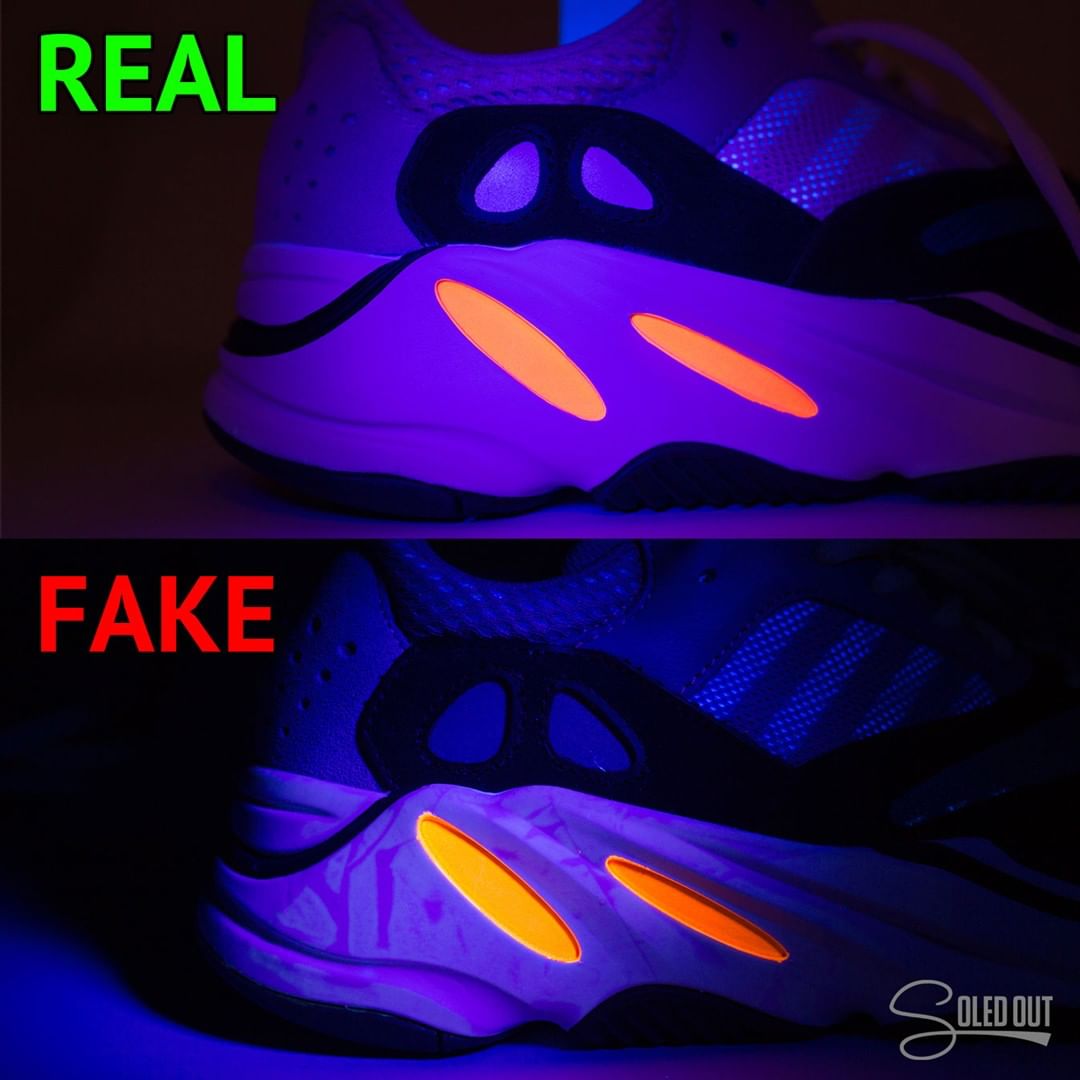 Adidas yeezy boost 700 fake vs real hotsell