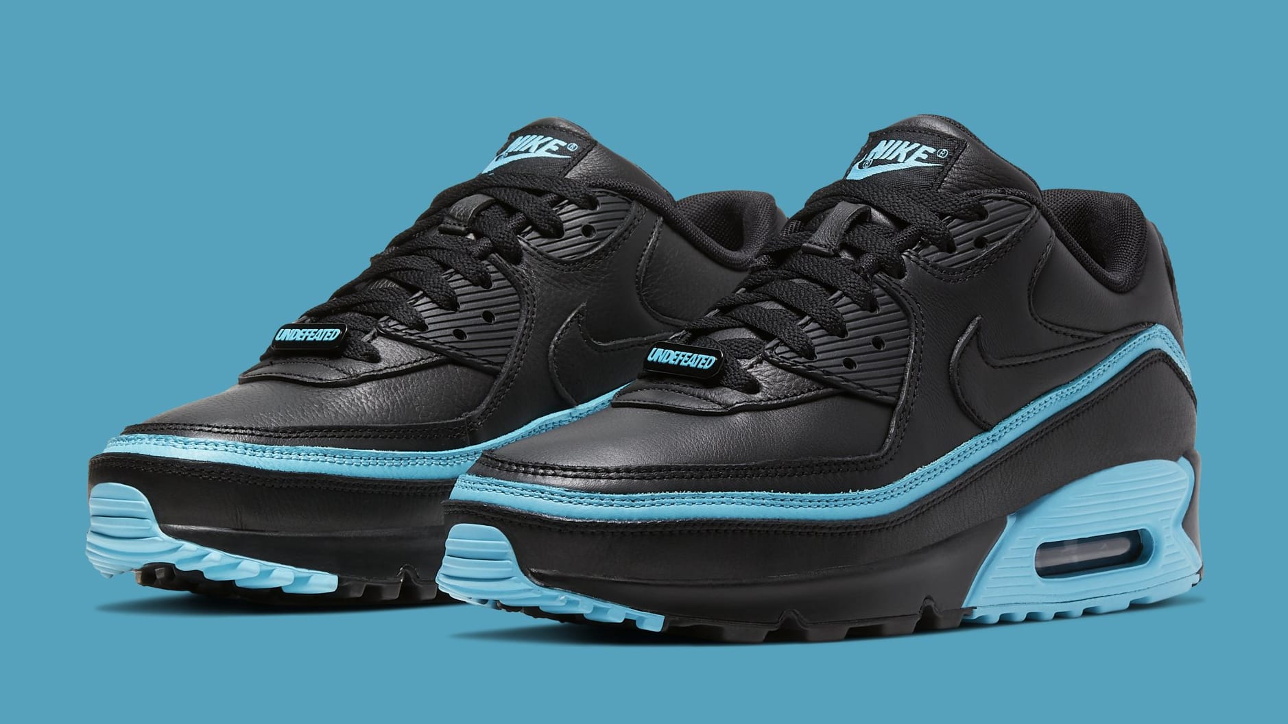 nike air max 90 black blue fury