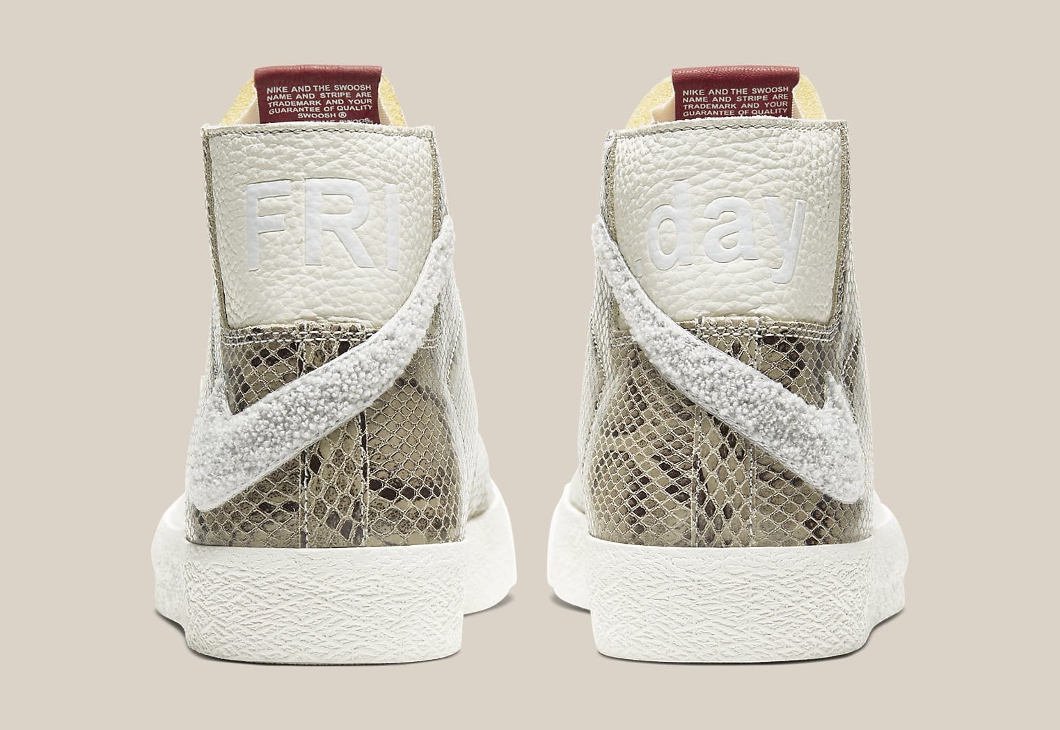 ★限定品★SOULLAND×NIKE SB BLAZER MID SNAKESKIN Best Look Yet at Soulland's New Nike SB Blazer