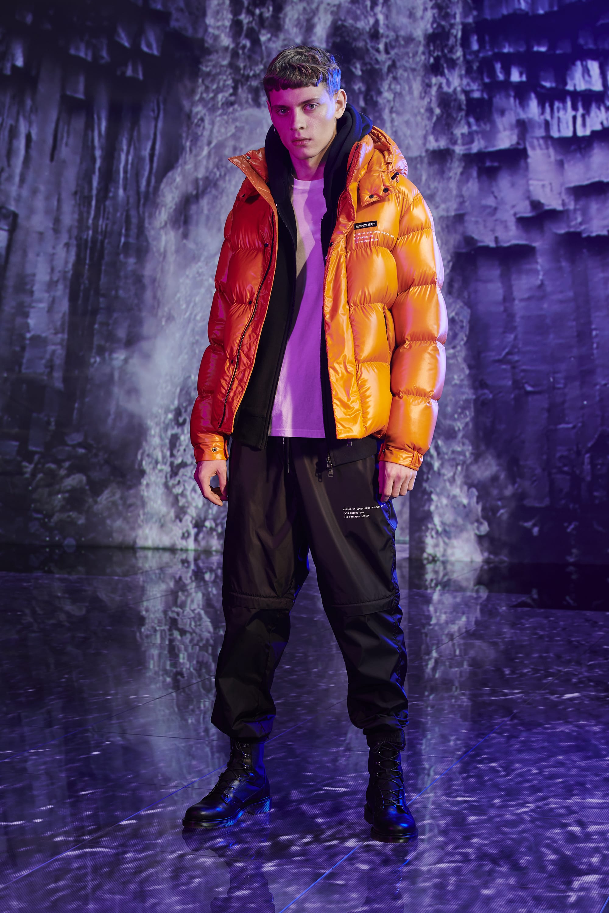 【24SS NEW】MONCLER_men/ 7 MONCLER FRAGMENT HIROSHI FUJIWARA Moncler Genius 7 Moncler Fragment Hiroshi Fujiwara Black