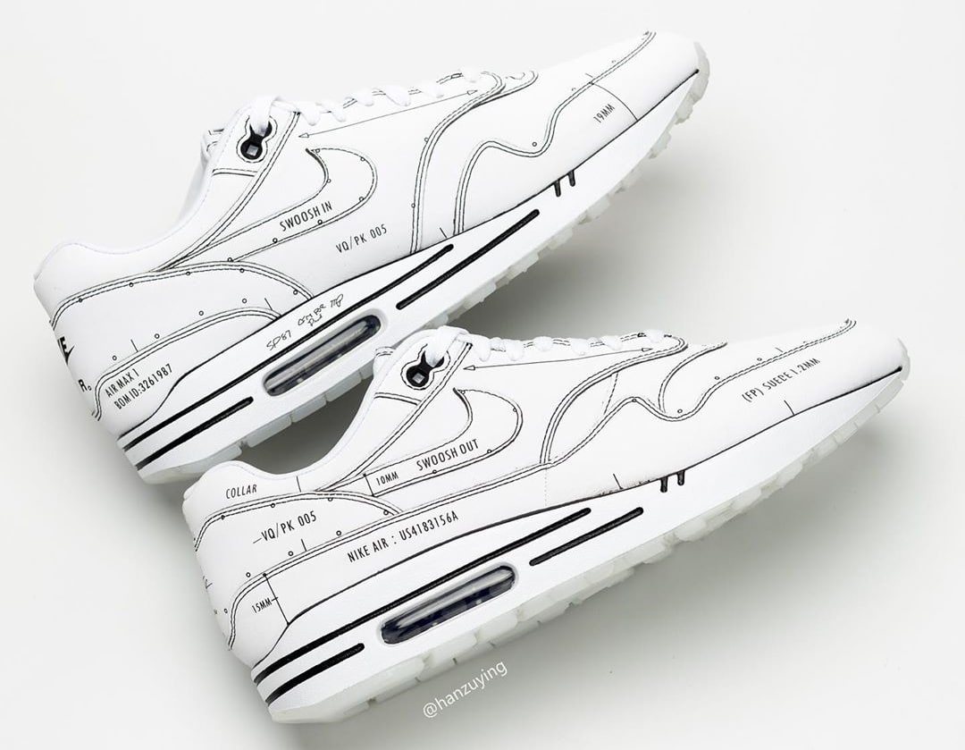 ★ Nike Air ★ Air Max 1 Tinker Schematic AIR MAX 1 TINKER SCHEMATIC REVIEW + ON FOOT - YouTube