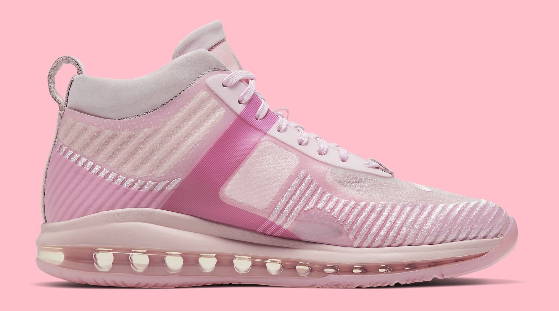 [US 10] LEBRON JAMES ICON x JOHN ELLIOT NIKE Collab Basketball Shoes Tulip Pink Nike John Elliott x LeBron Icon Tulip Pink for Sale  main image 4