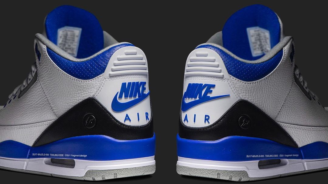 Up Close With the Fragment x Air Jordan 3