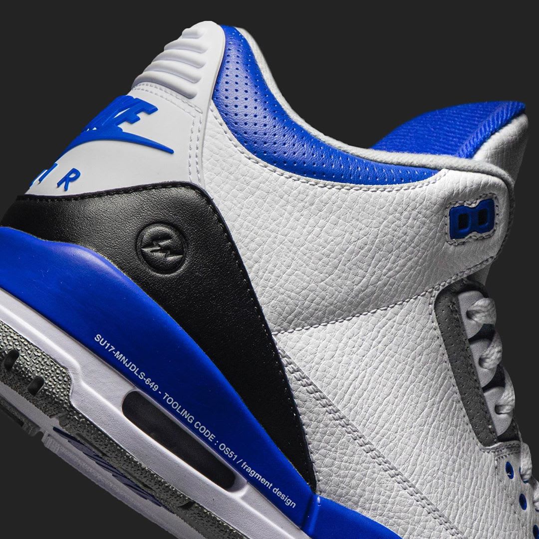 Up Close With the Fragment x Air Jordan 3