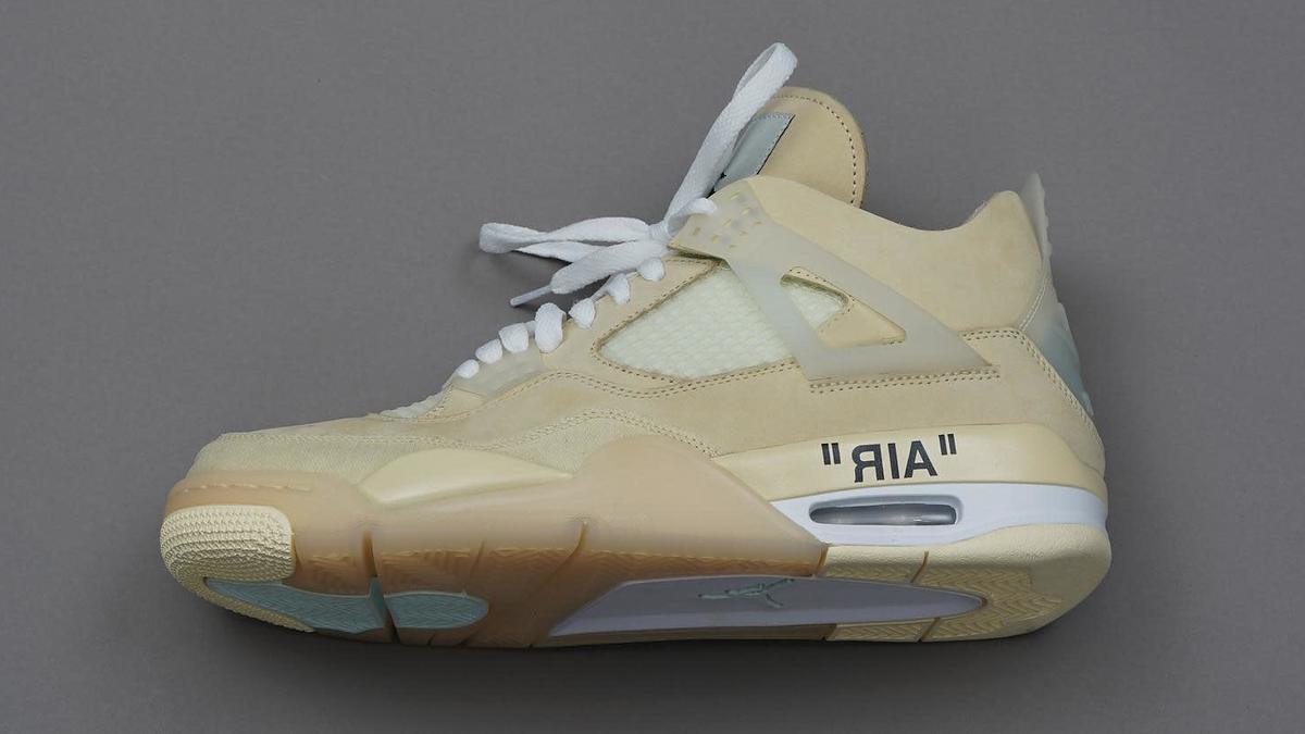 Virgil Abloh's Unreleased Off-White x Jordan 4s Sell for
