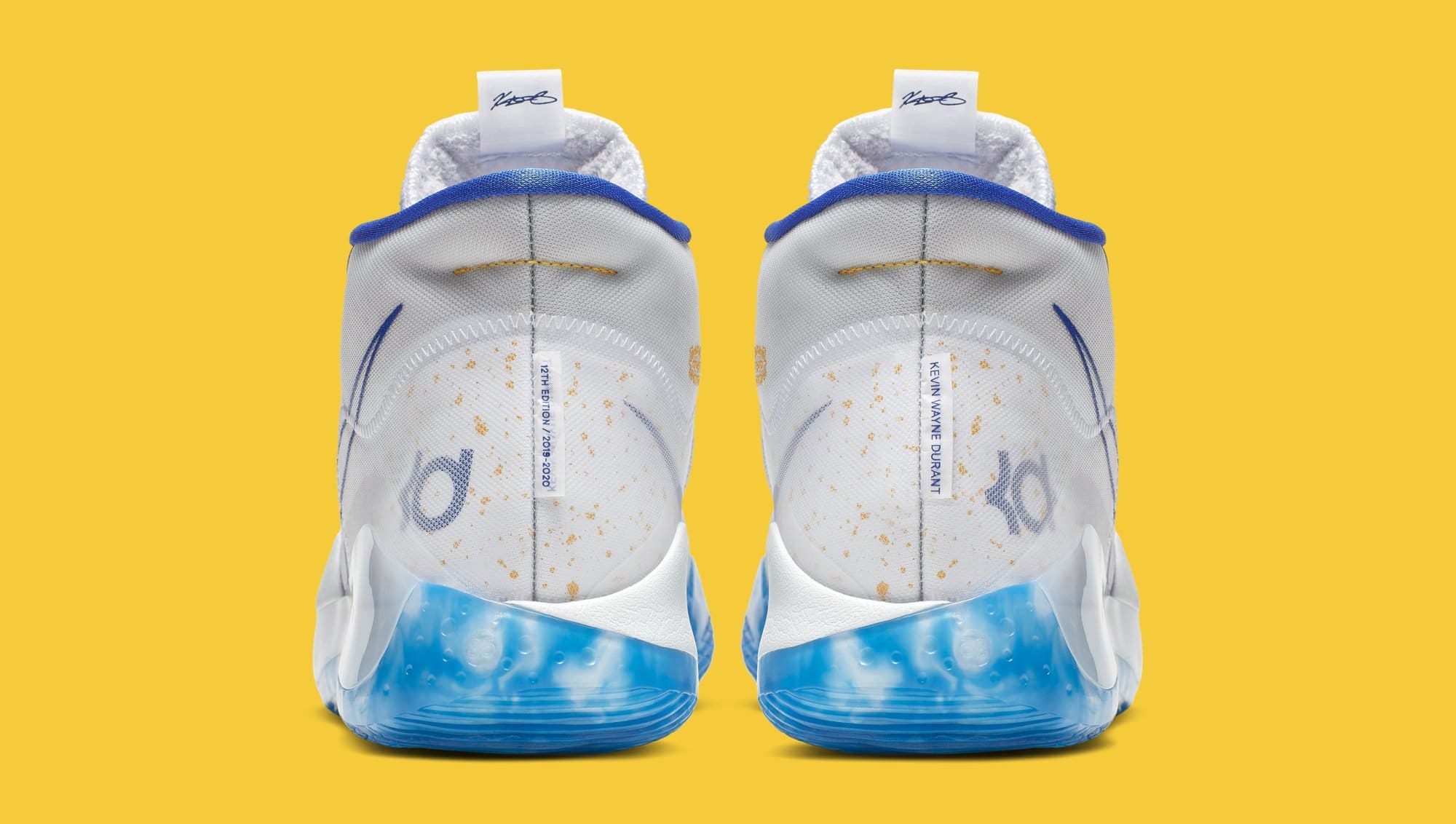 【Zoom KD12 EP】 'Warriors ' Nike Zoom KD 12 EP 'Warriors Home' AR4230-100
