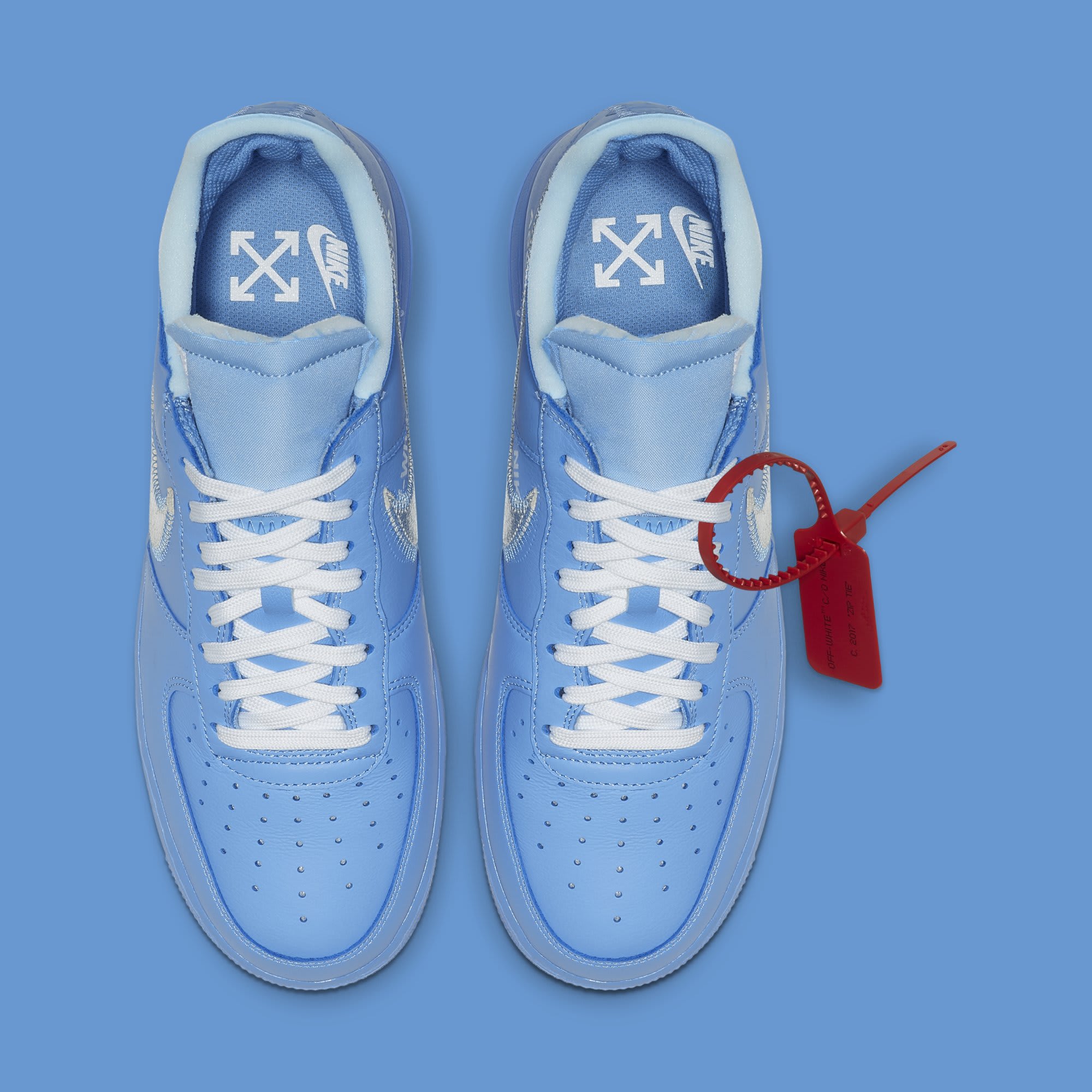 Virgil Abloh's 'MCA' Air Force 1 Dropped on Nike SNKRS St