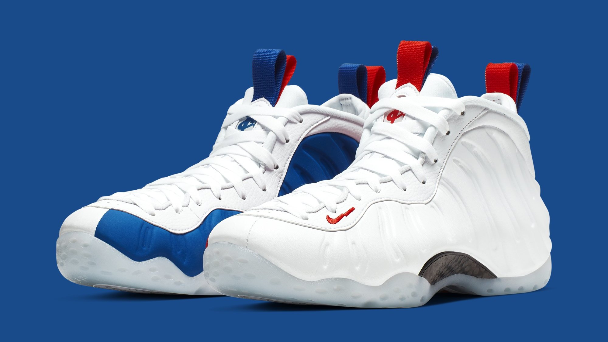 Red white and blue foams 2019 online