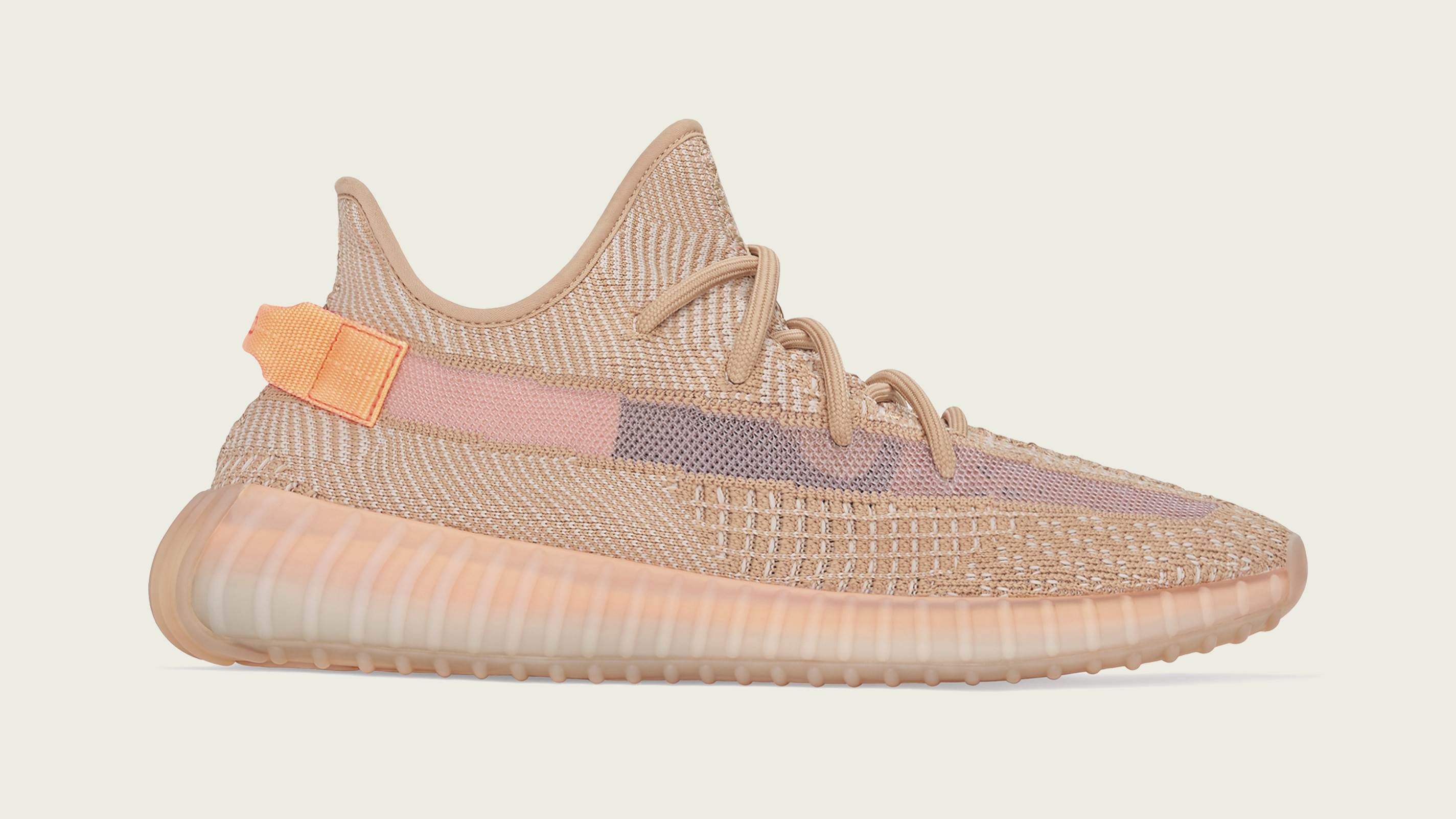 Peach color yeezy on sale