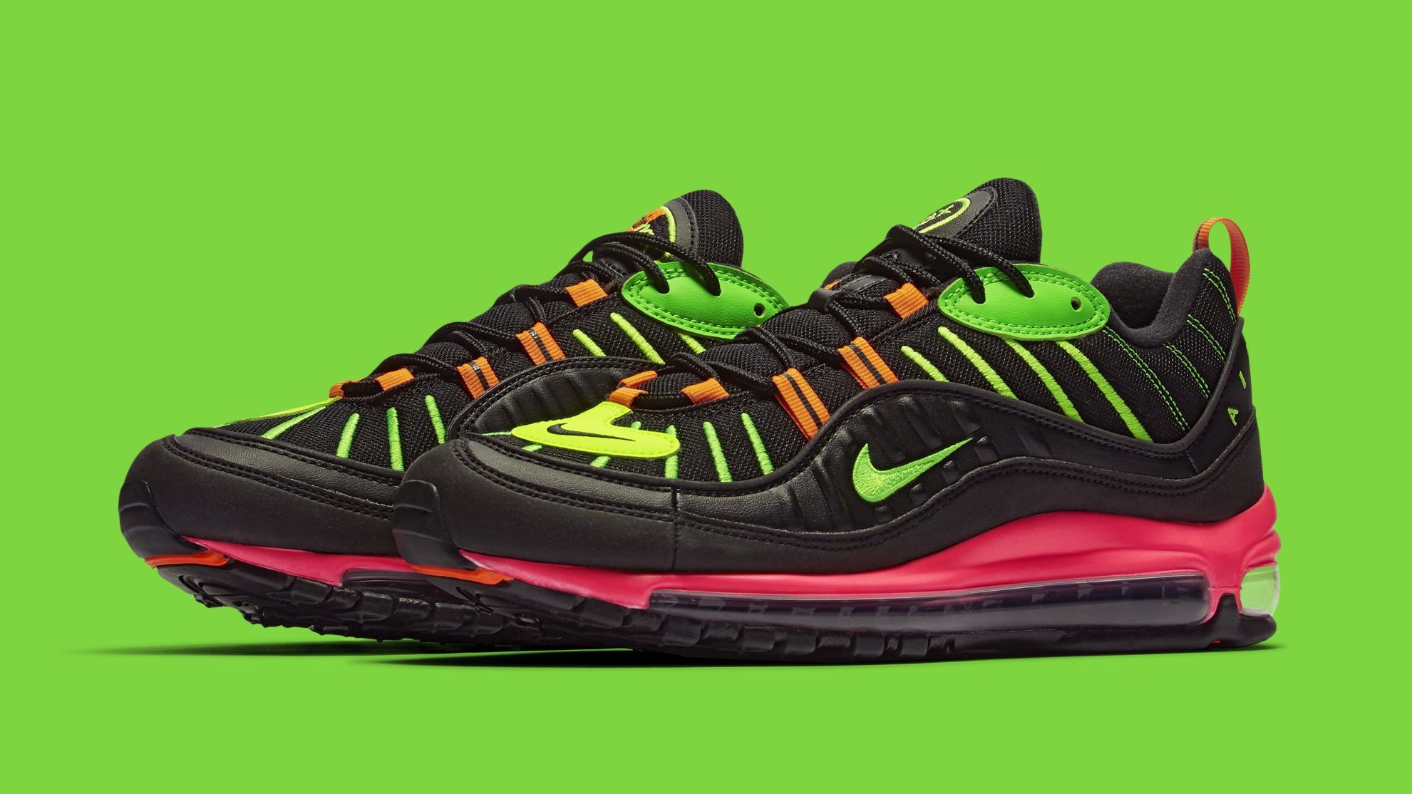 Lime green air fashion max 98