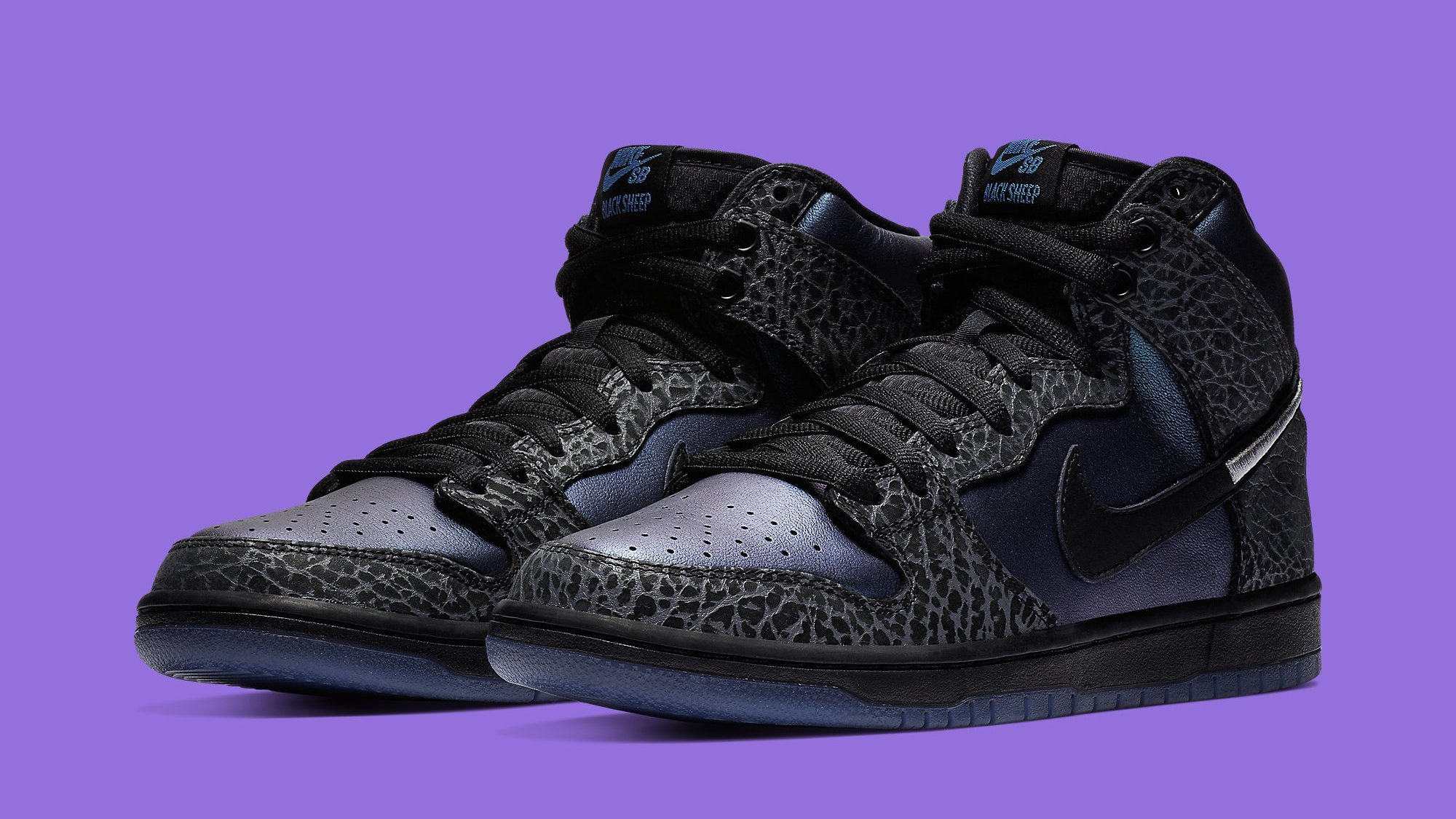 The Black Sheep x Nike SB Dunk High Black Hornet Is Dro