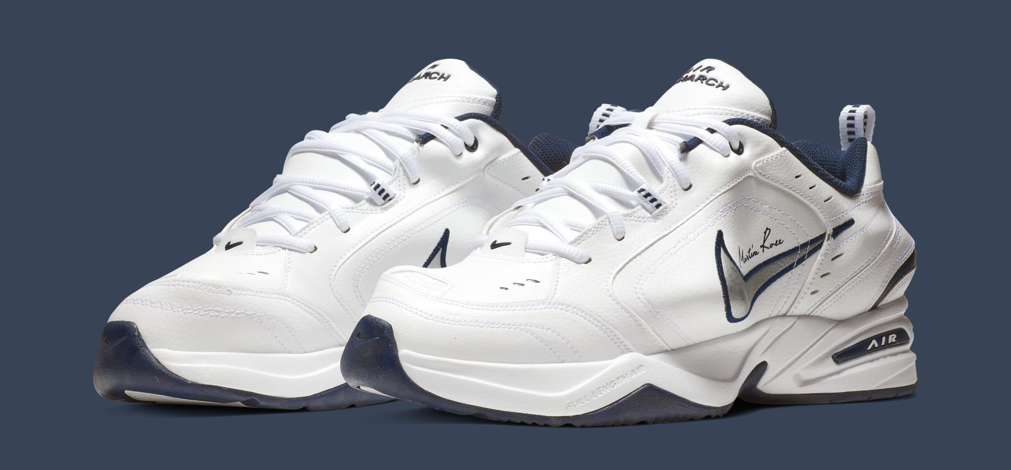 Martine Rose's Remixed Air Monarch 4s Are Releasing Soon Martine Rose's Remixed Air Monarch 4s Are Releasing Soon
