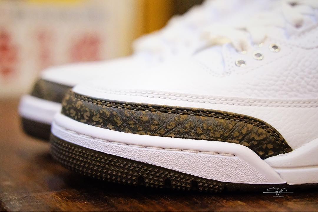 Detailed Look at the 'Mocha' Air Jordan 3 Retro