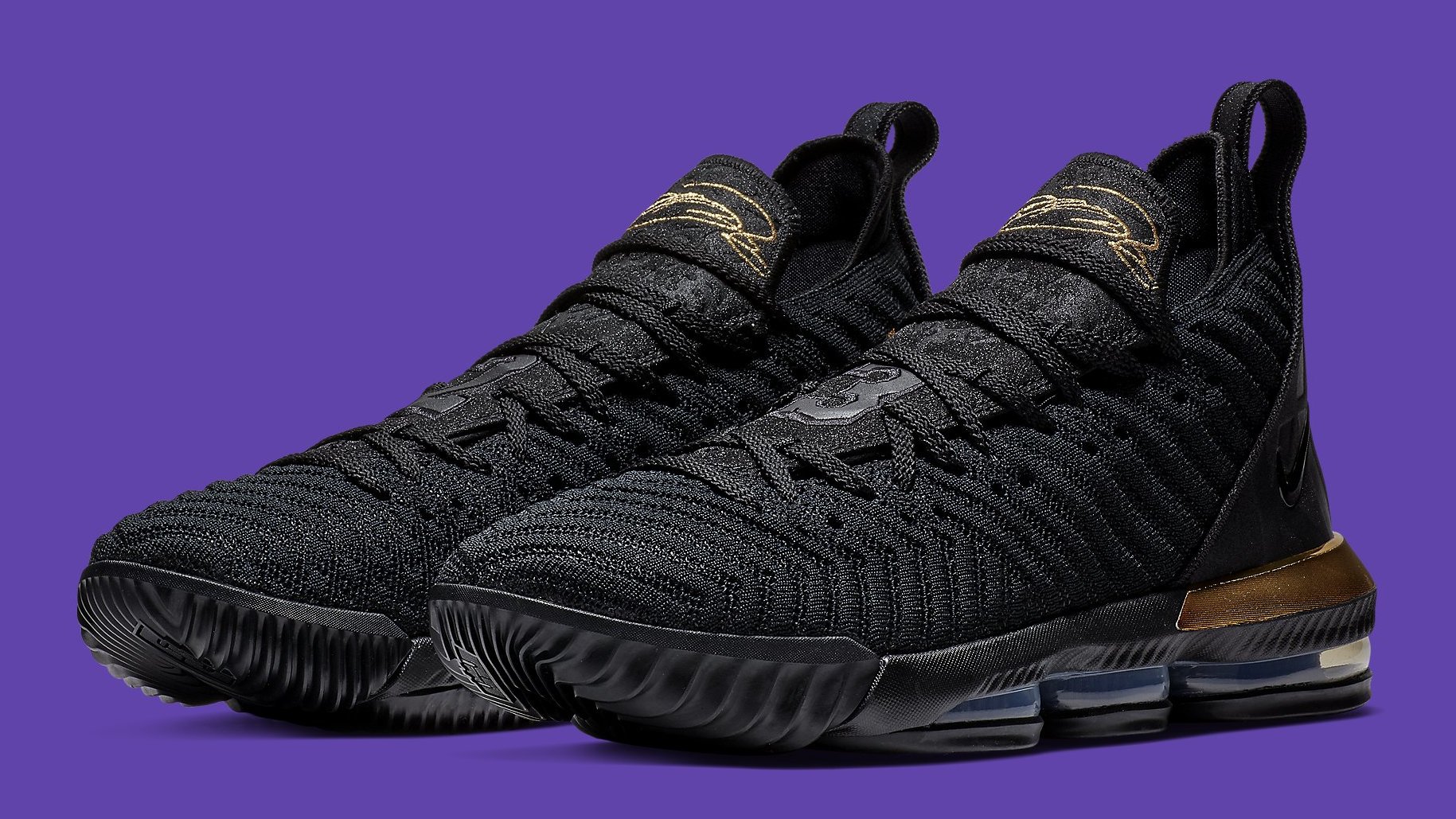 Lebron 16 shoes black online