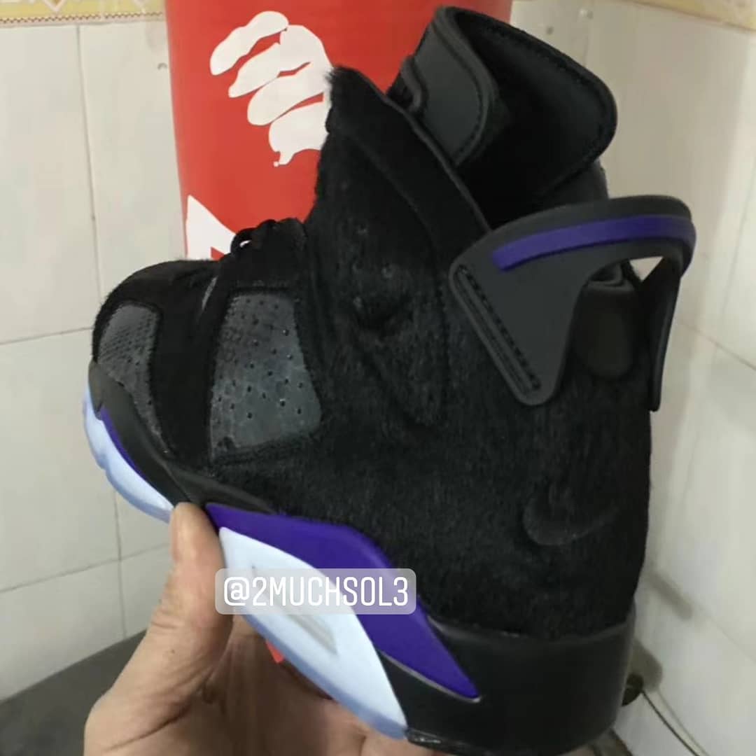 Air Jordan 6 ブラック/パープル This Premium Air Jordan 6 Is an All-Star Weekend Collabor