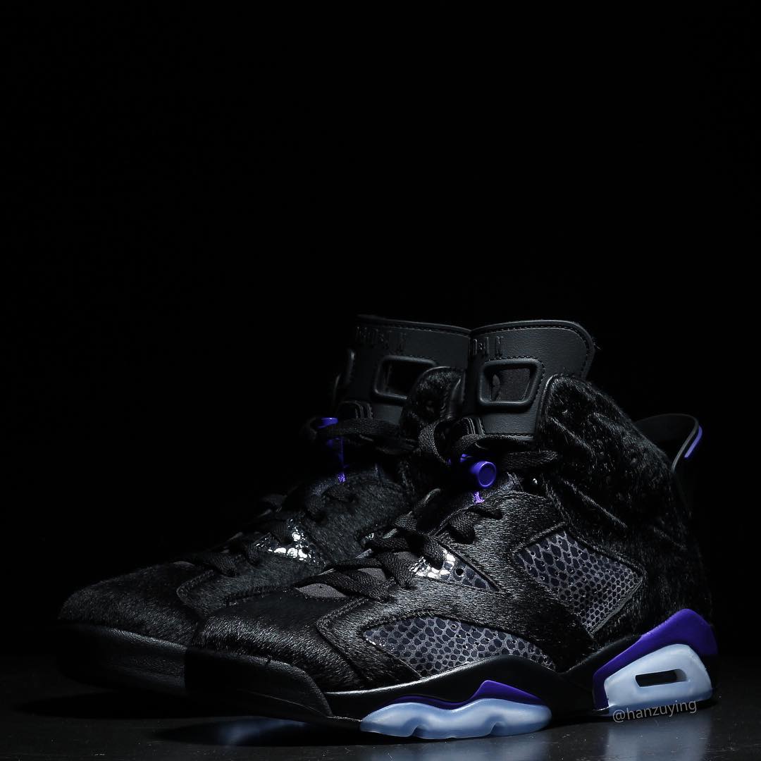 Air Jordan 6 ブラック/パープル Air Jordan 6 ブラック/パープル