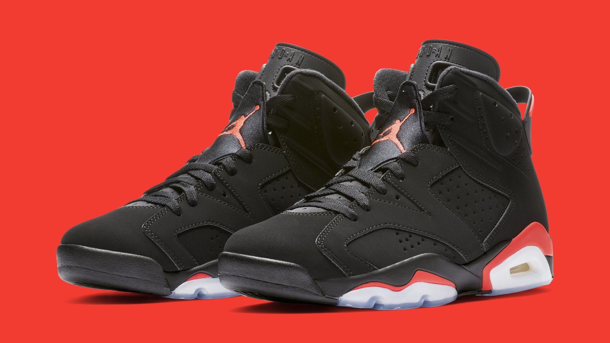 Black jordan infrared 6 hotsell