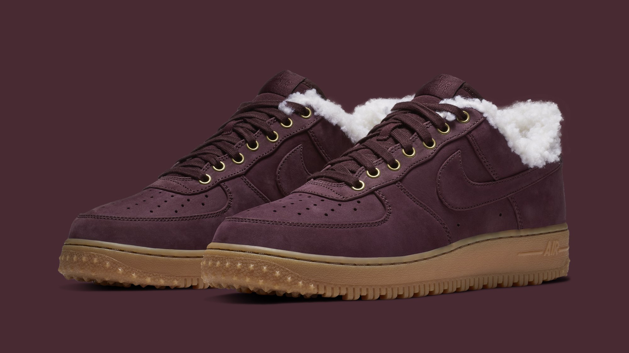 Cozy Air Force 1s for the Winter