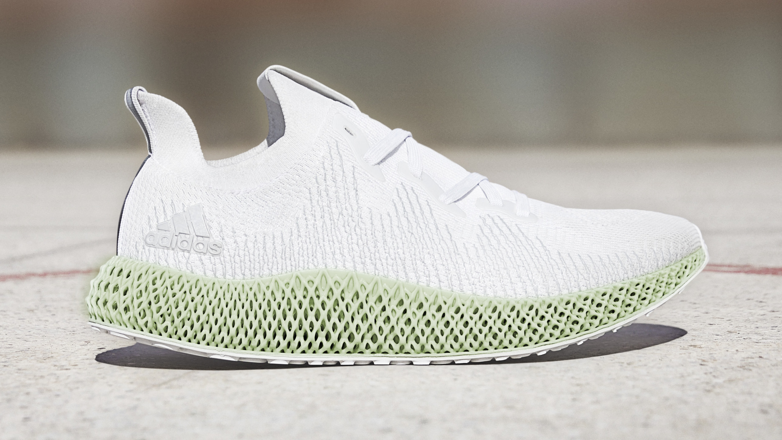 Adidas alphaedge futurecraft 4d white hotsell