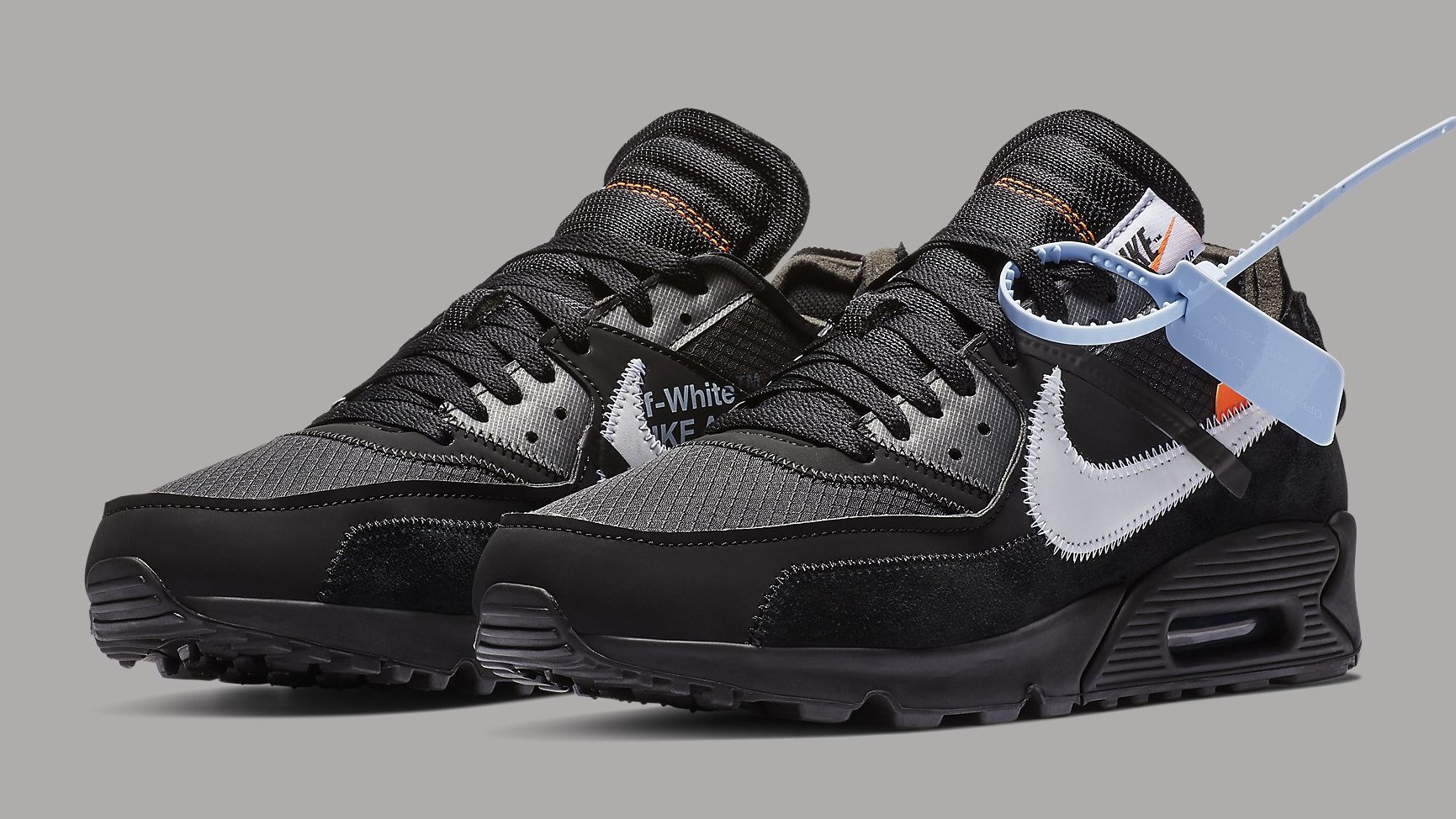 Virgil Abloh s Black Off White x Nike Air Max 90s Pushed