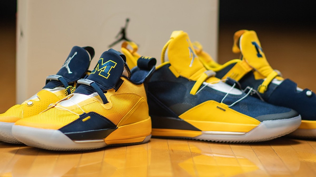 Michigan Basketball Gets Its Own Air Jordan 33 PEs