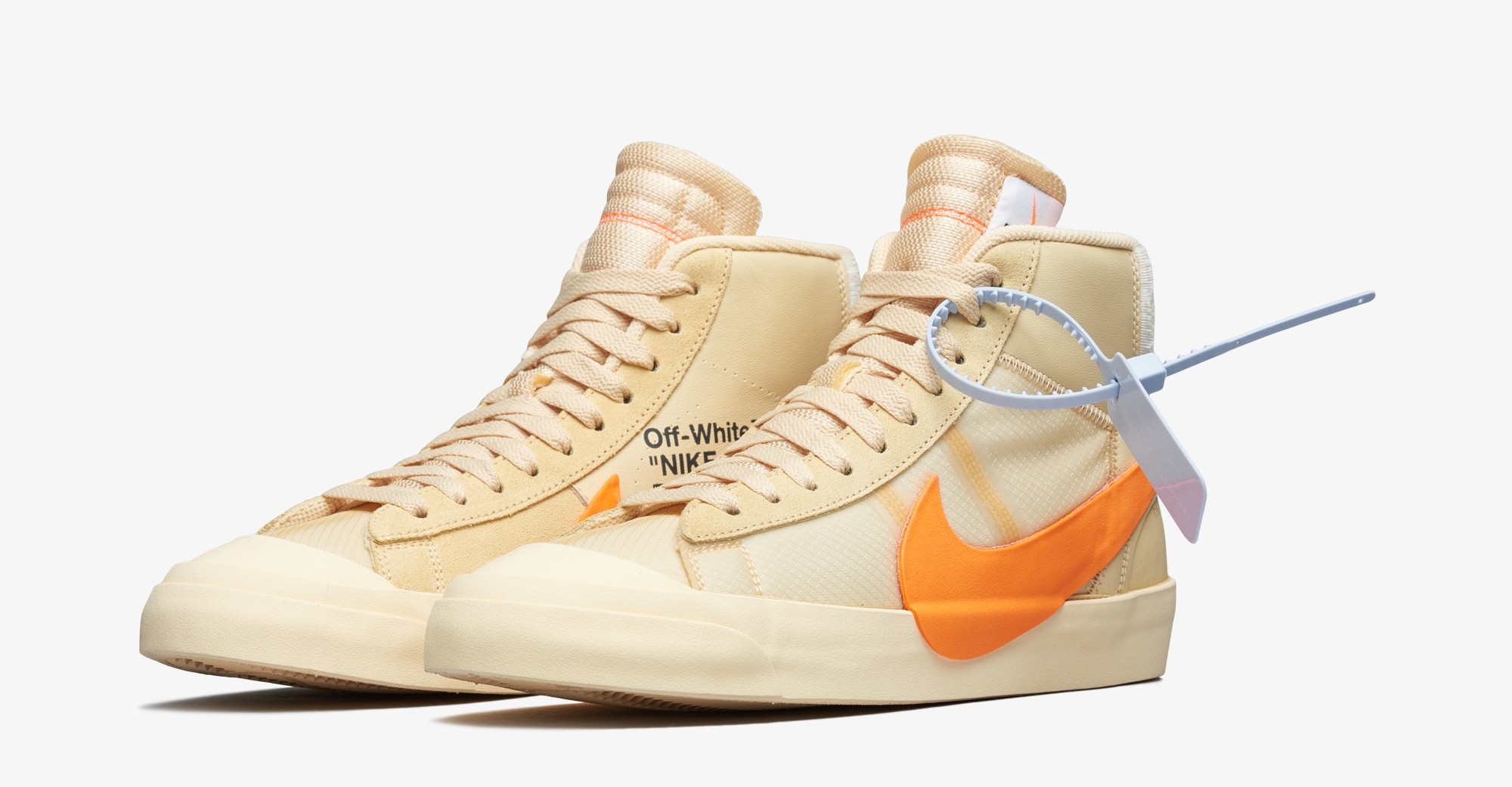 Off white blazer tan online