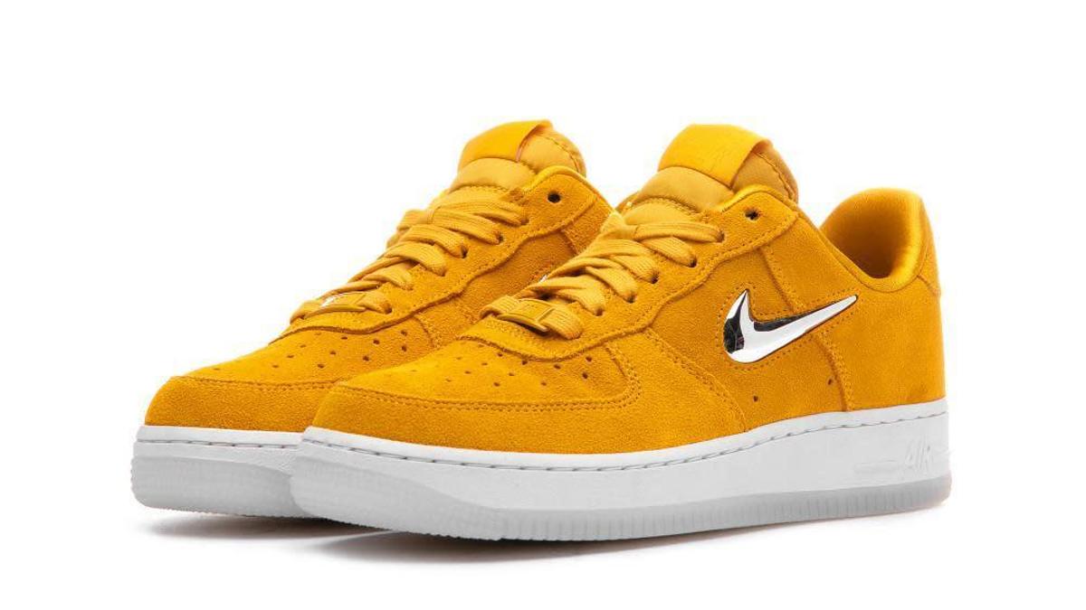 Chrome Swooshes on New Air Force 1s