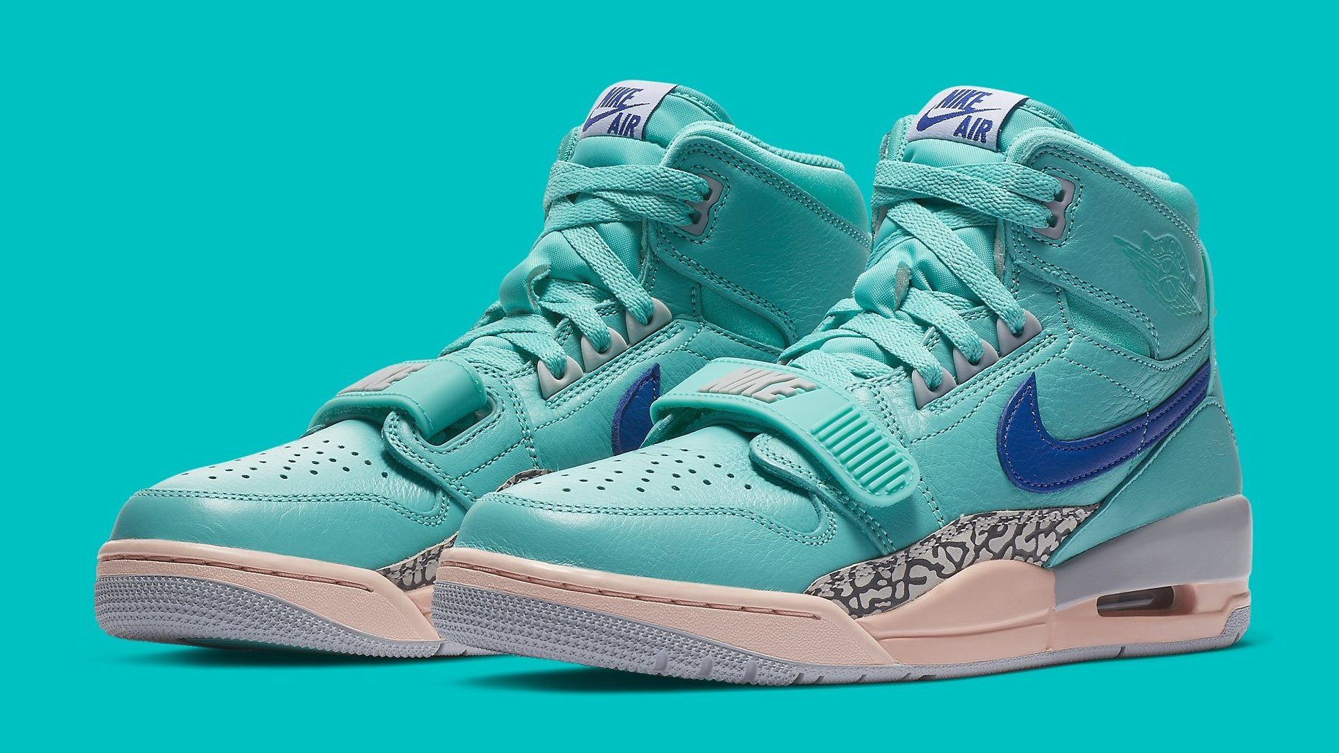 Jordan legacy 312 teal on sale