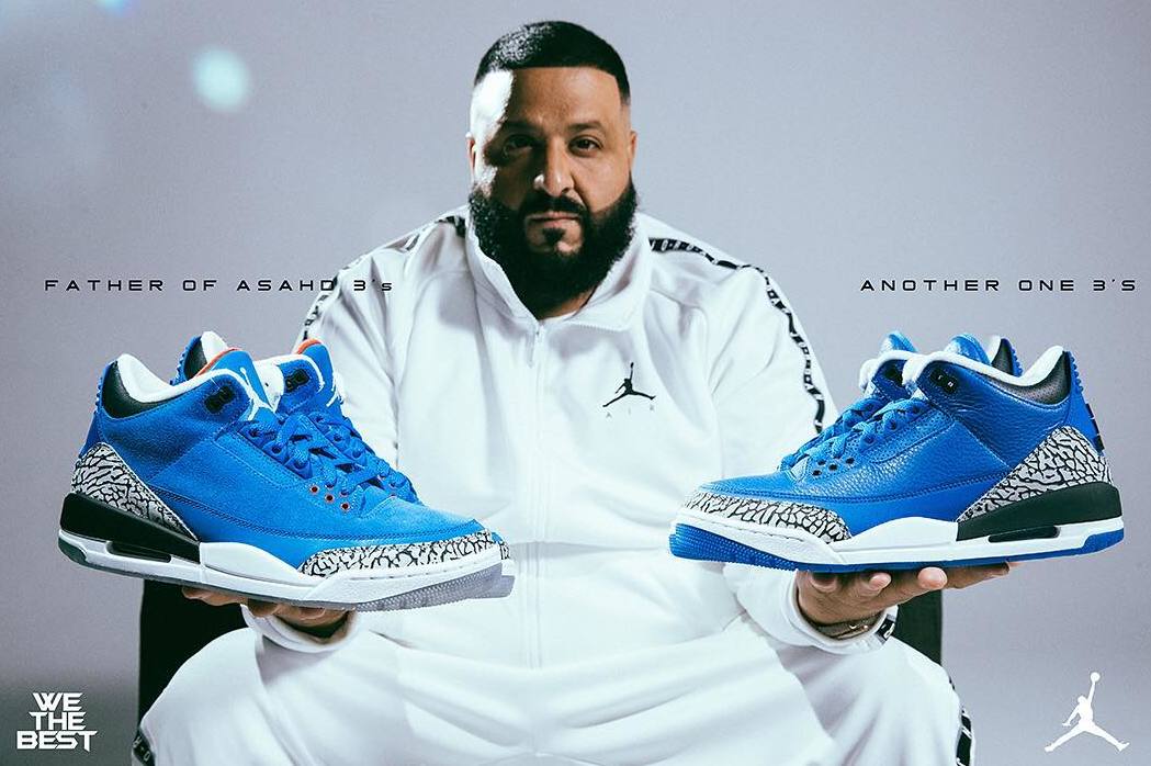 DJ Khaled Unveils His New Air Jordan 3s