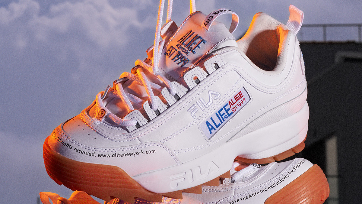 Alife Gives Fila s Dad Shoe a Unisex Makeover