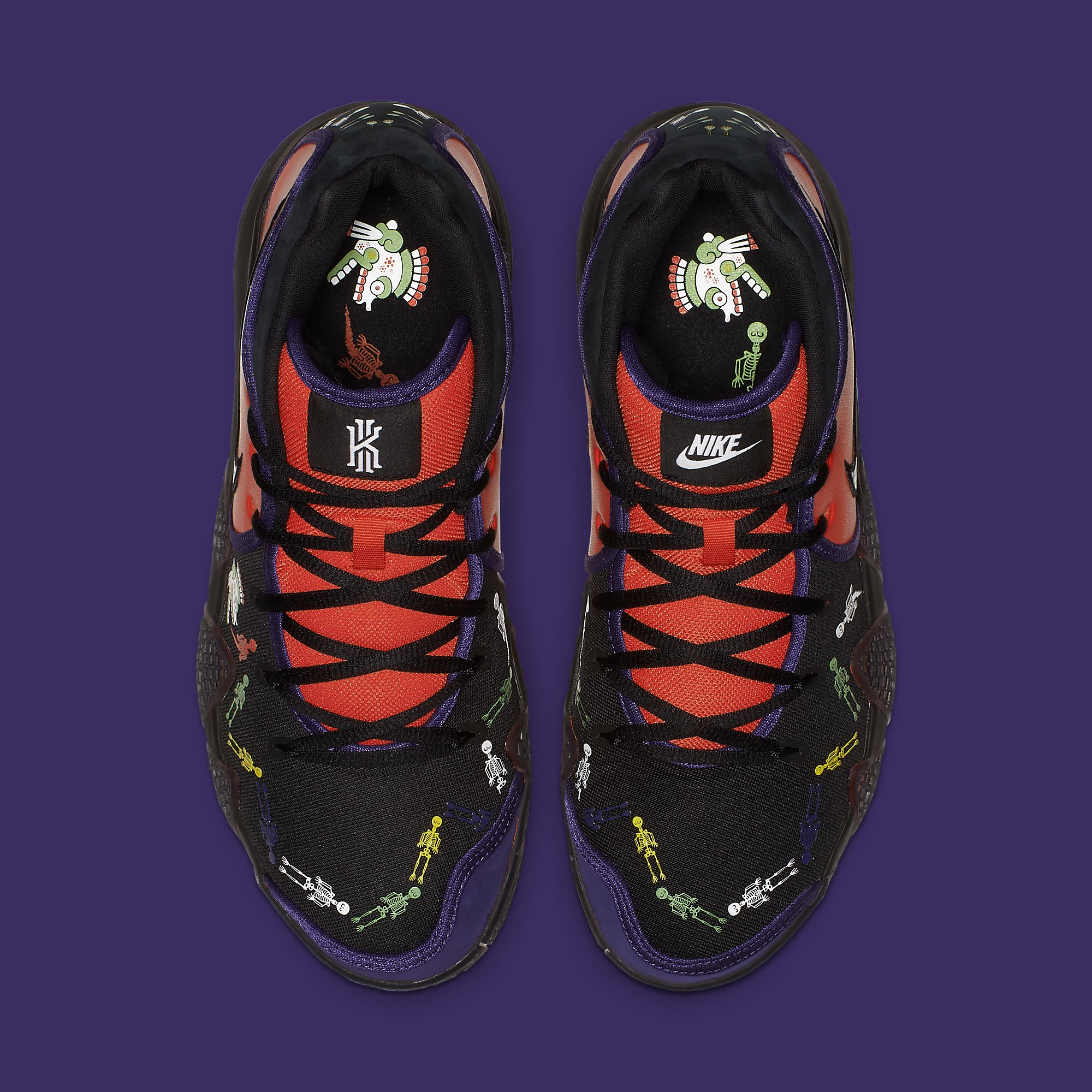 Day of the Dead' Kyrie 4s Drop Today Day of the Dead' Kyrie 4s Drop Today