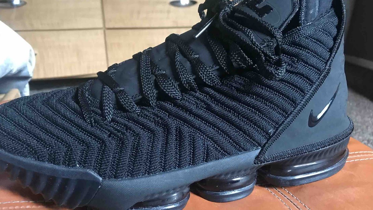 The Nike LeBron 16 Is Going Triple Black