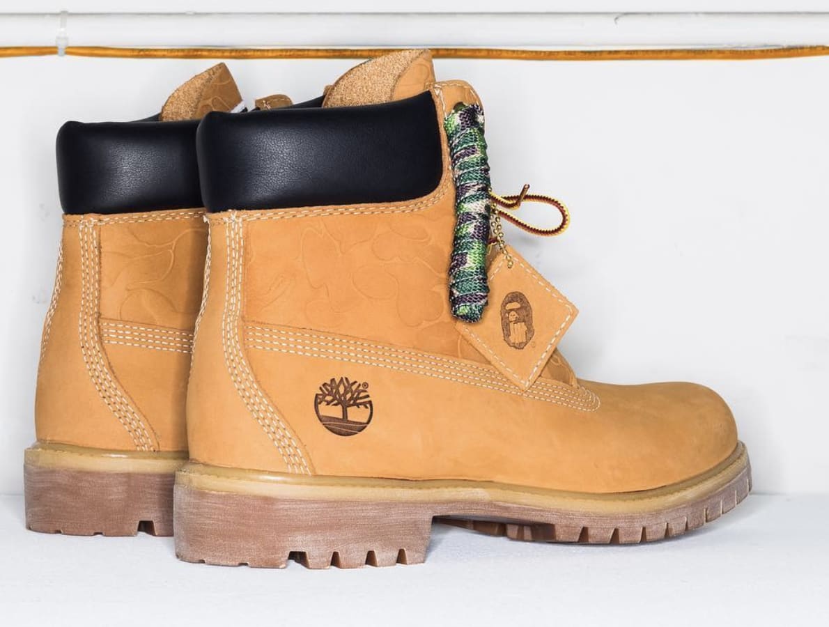 Undefeated and Bape Put New Spin on the Timberland 6