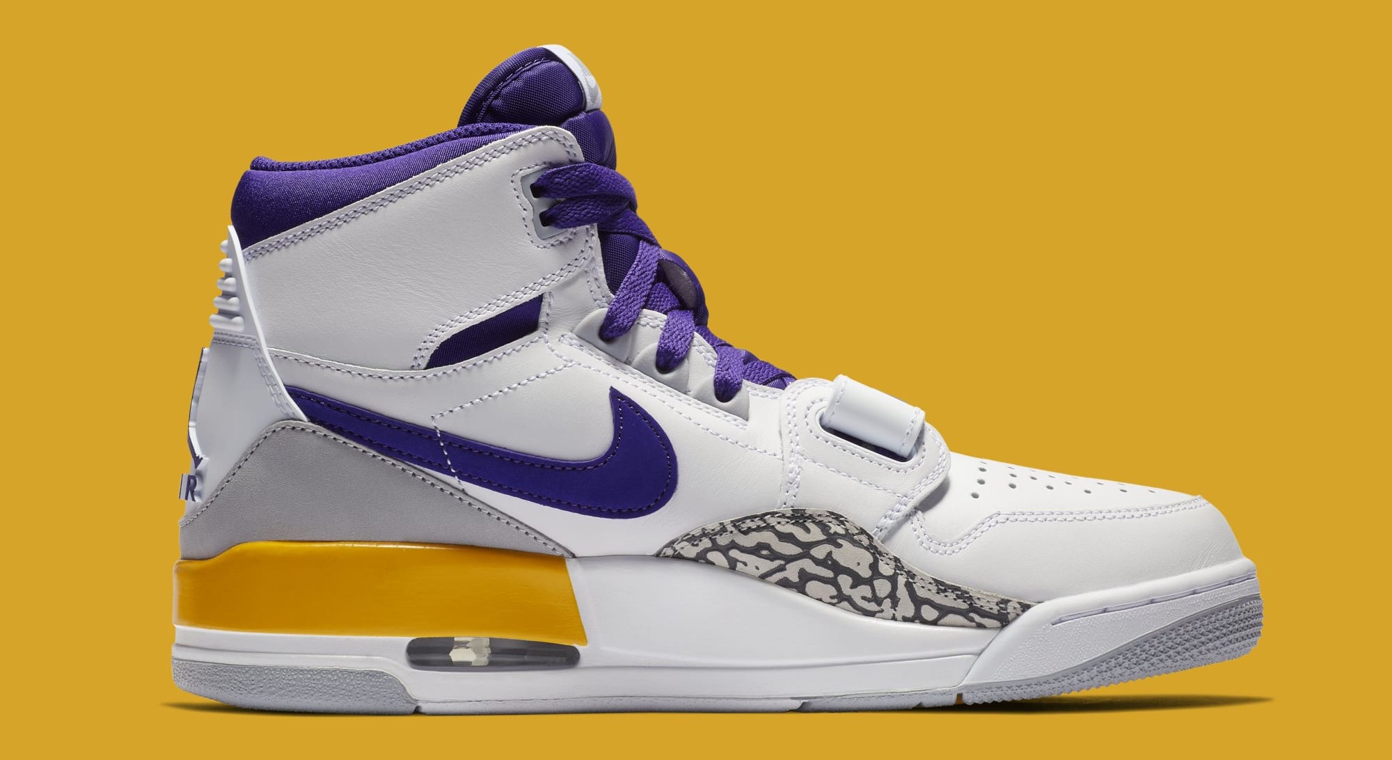リ*ウ様 NIKE AIR JORDAN LEGACY 312 Nike Air Jordan Legacy 312 Lakers Sneakers Mens Shoes AV3922