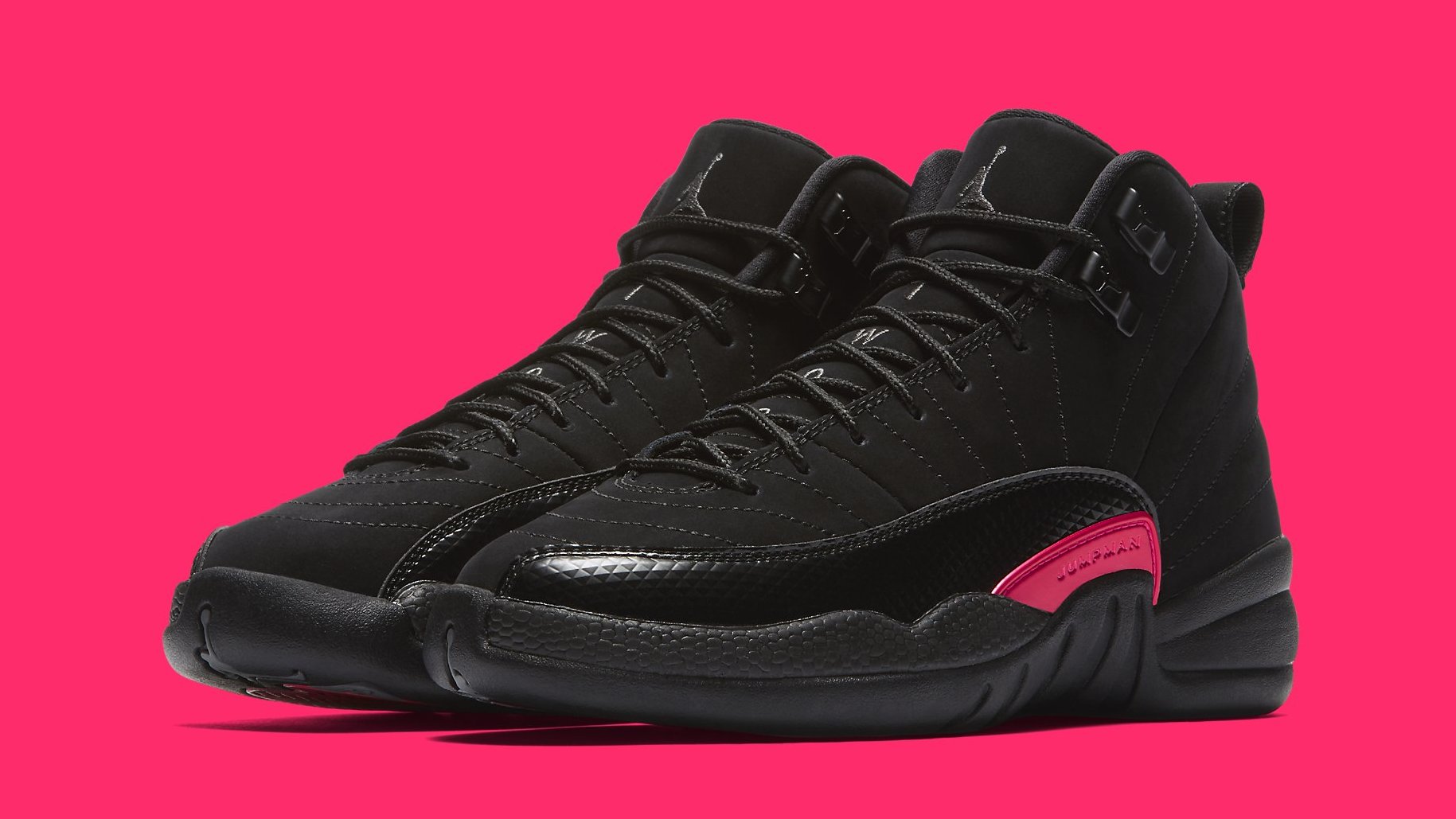 New Black and Pink Air Jordan 12s Dropping Next Week