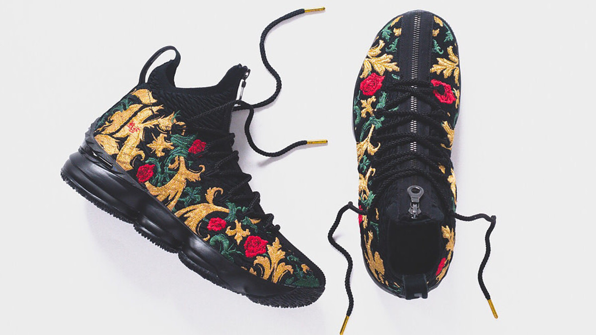 スニーカー KITH x Nike LeBron 15 Performance KITH King's Cloak Nike Kith x LeBron Performance 15 King's Cloak 2018 Size 8