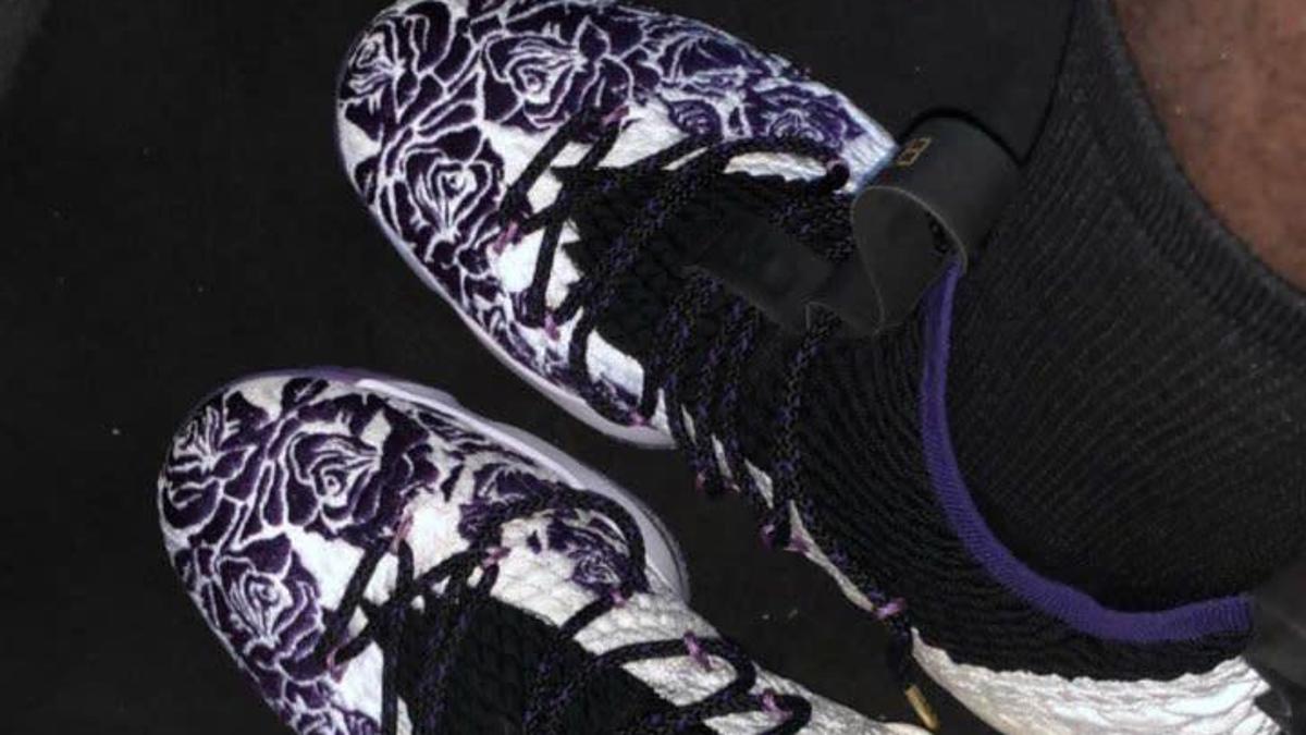 Lebron fashion james purple rain shoes