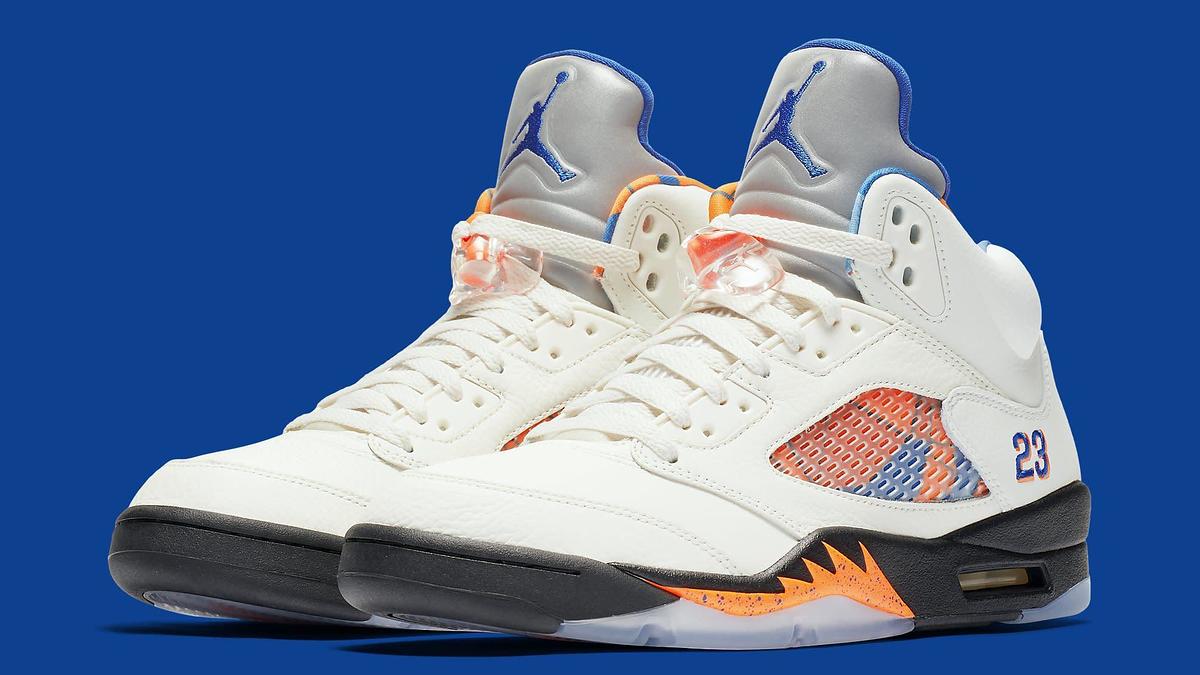 Jordan 5 white orange online