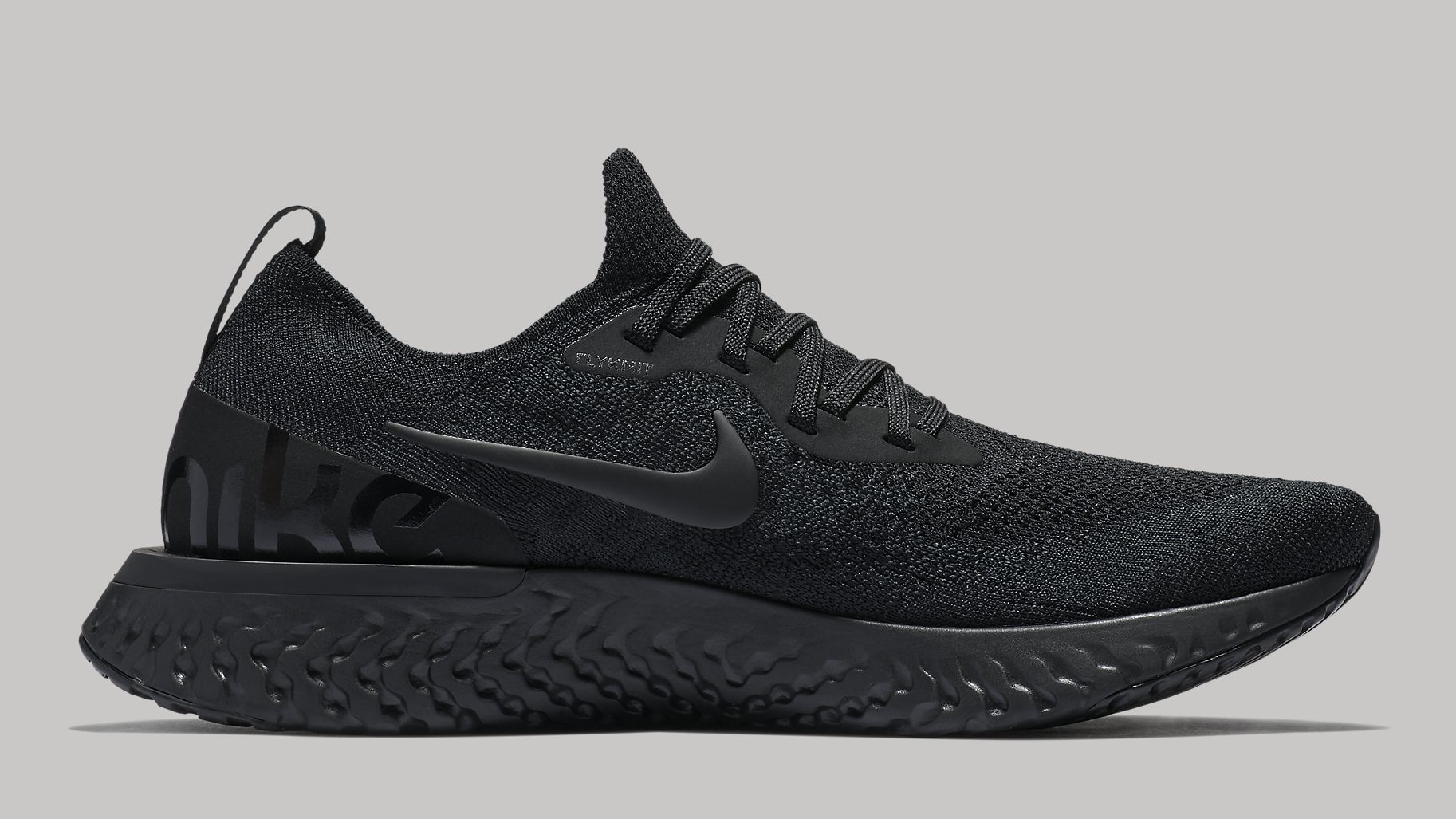 Nike Epic React Flyknit Releasing in Triple Black