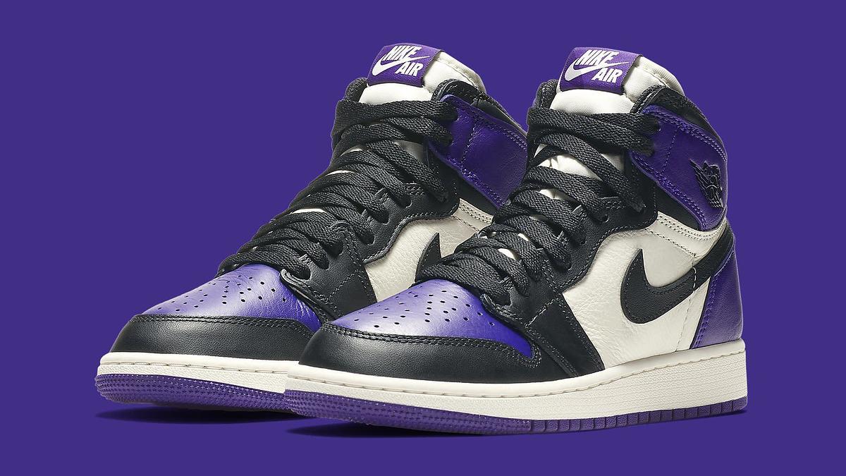 靴 Nike Air Jordan 1 Retro High OG Purple Jordan 1 Retro OG High Court Purple 2.0 for Sale