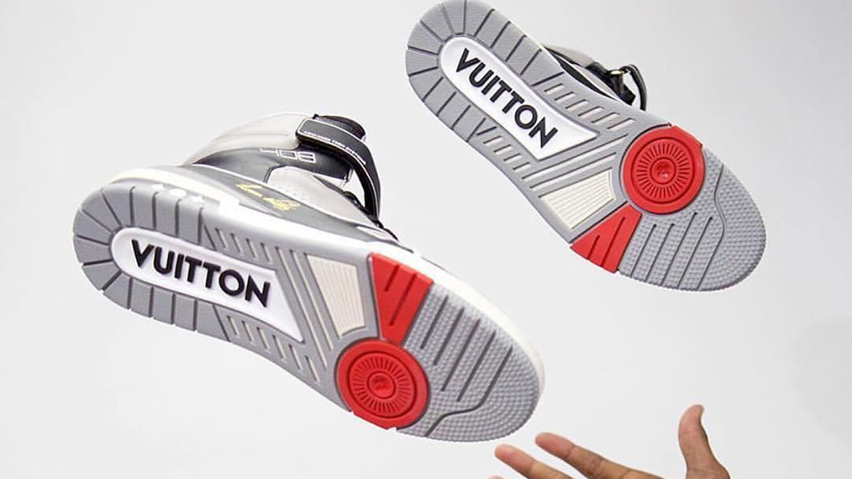 Virgil Abloh ✖️ Louis vuitton Virgil Abloh Reveals His First Louis Vuitton Sneaker