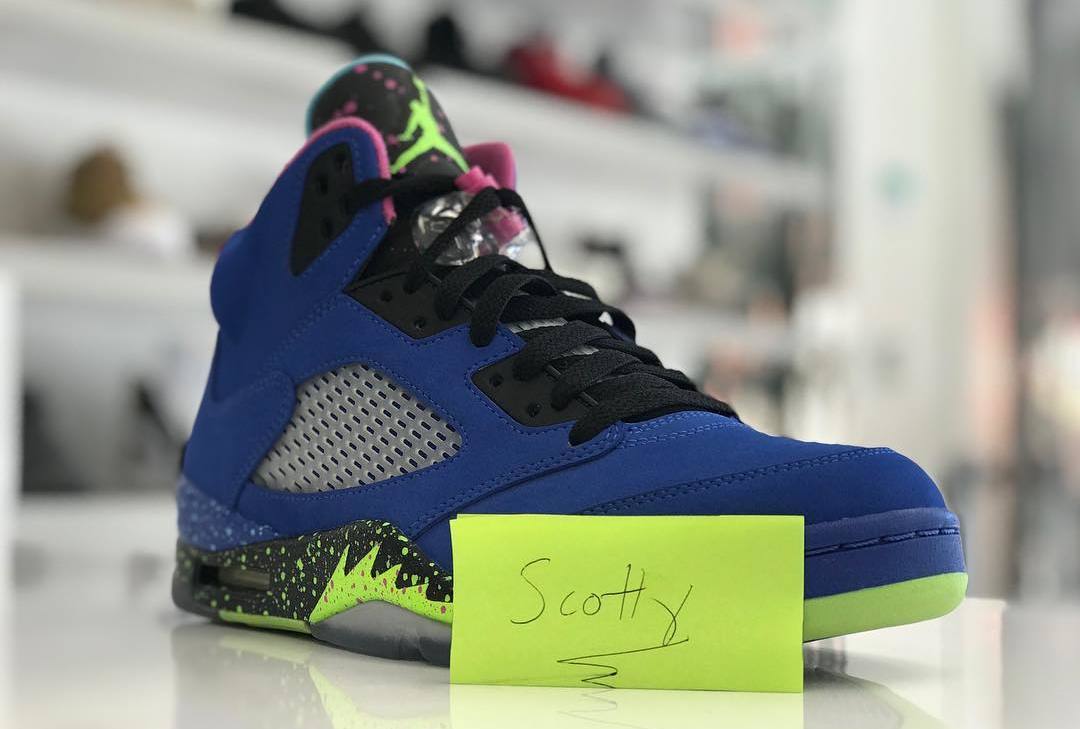 Never Before Seen Reverse Bel Air Air Jordan 5s Surface