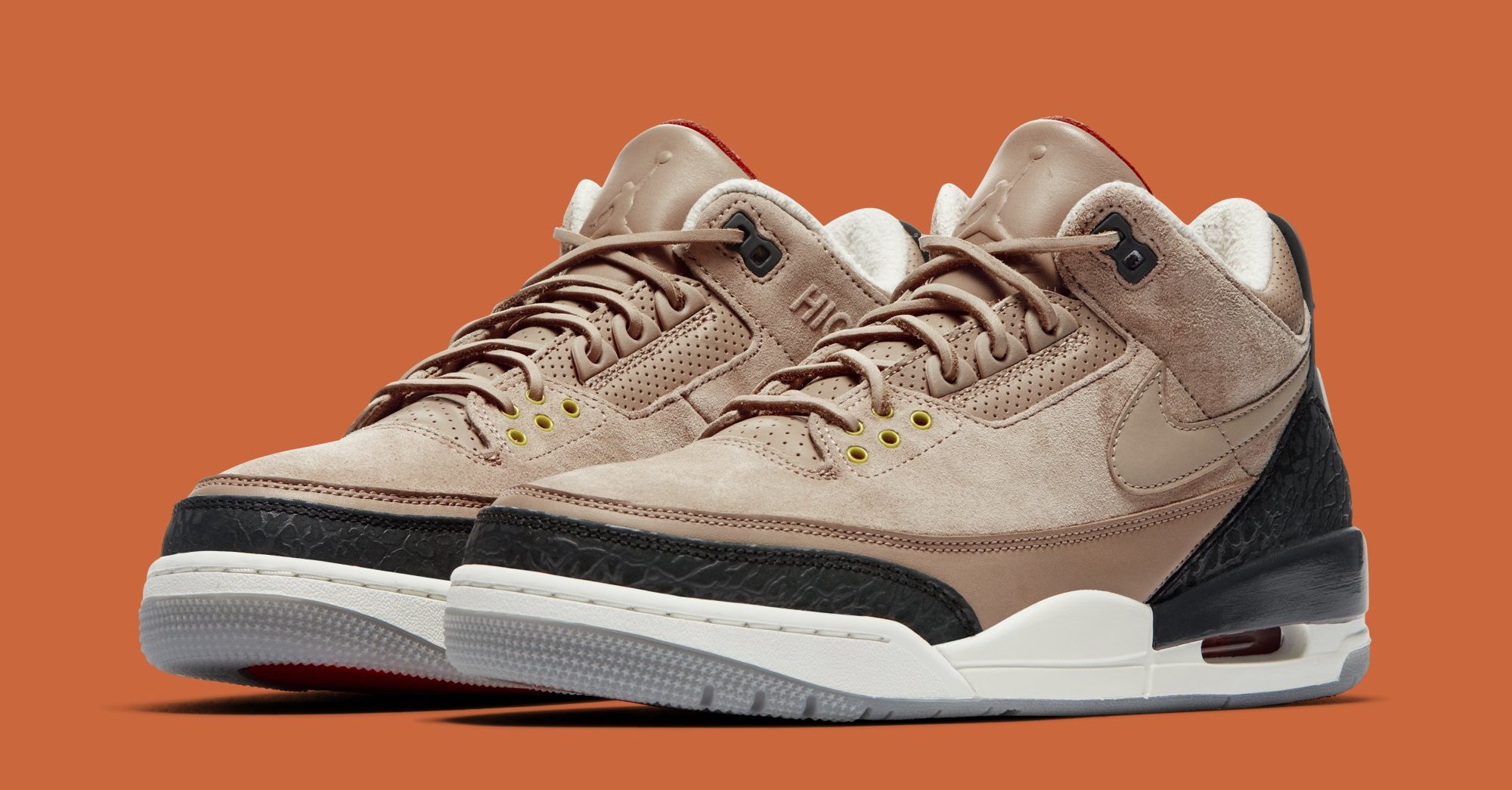 Beige jordan fashion 3