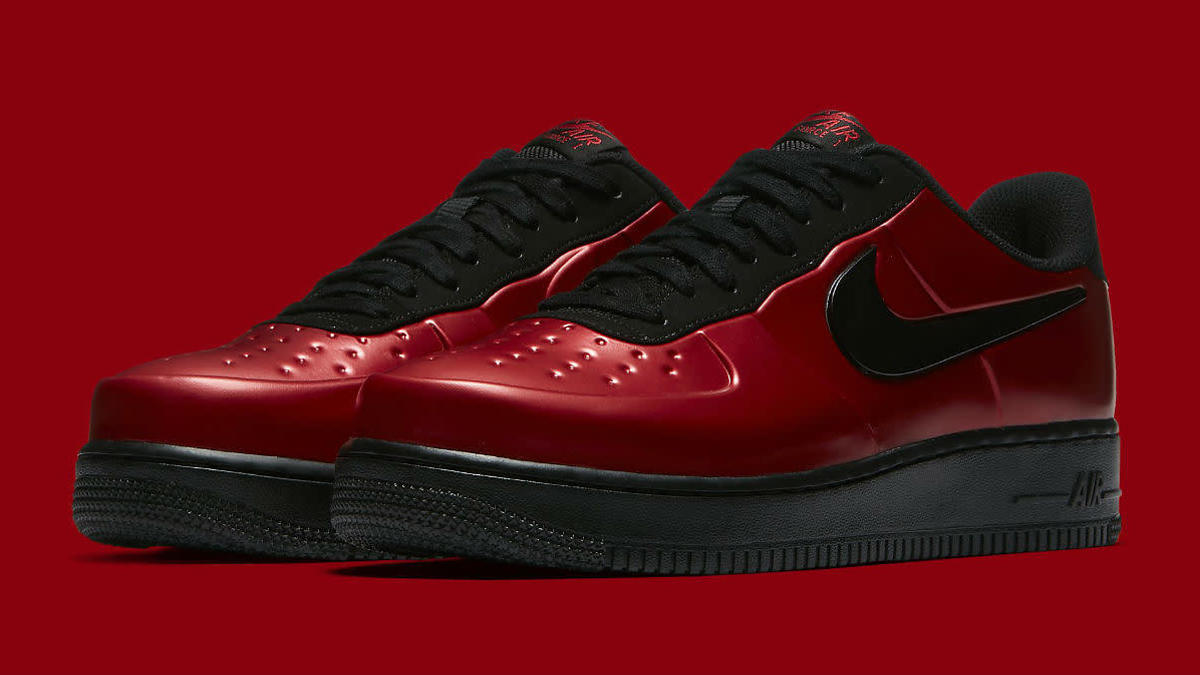 Nike Turned Red Foamposite Pros into Air Force 1 Lows