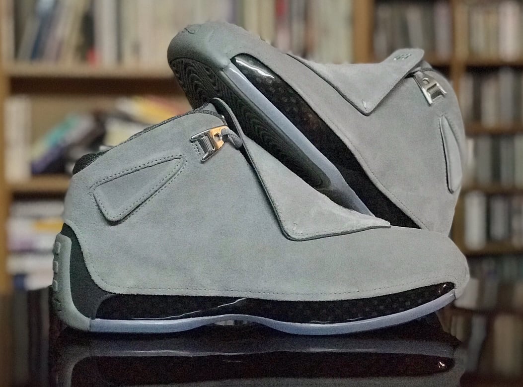 Jordan retro 18 cool grey on sale