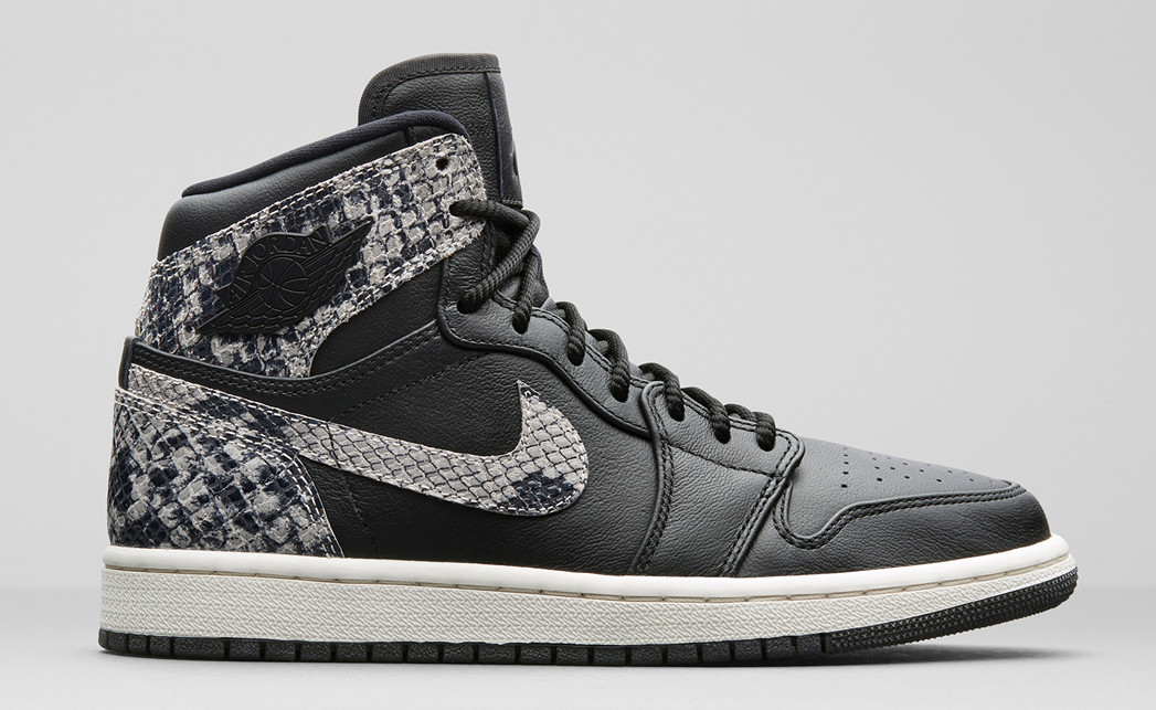 Snakeskin Jordan 1s for the Ladies