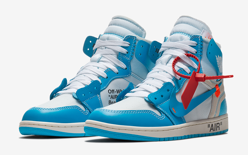 International Release Details for the UNC Off White x A