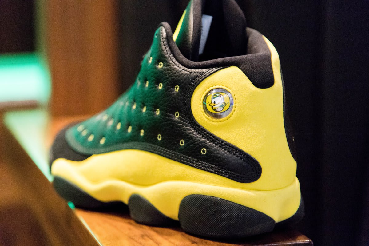New Air Jordan 13 PEs for the Oregon Ducks